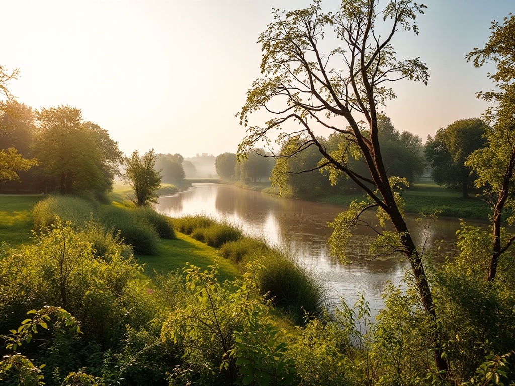 Smog w Rzeszowie — zanieczyszczenie powietrza PM10 i PM2.5 mierzone przez GIOŚ, widok miasta w mglistych warunkach