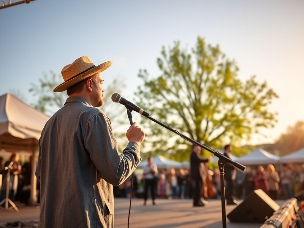 Śmieszące się osoby bawią się podczas Prima Aprilis w Rzeszowie