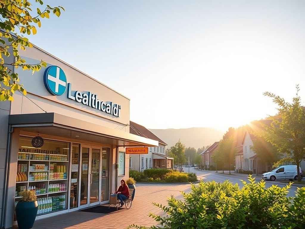 Mapa Rzeszowa z zaznaczonymi placówkami medycznymi oraz ikonami specjalistów, ilustrująca kolejki do specjalistów w Rzeszowie.