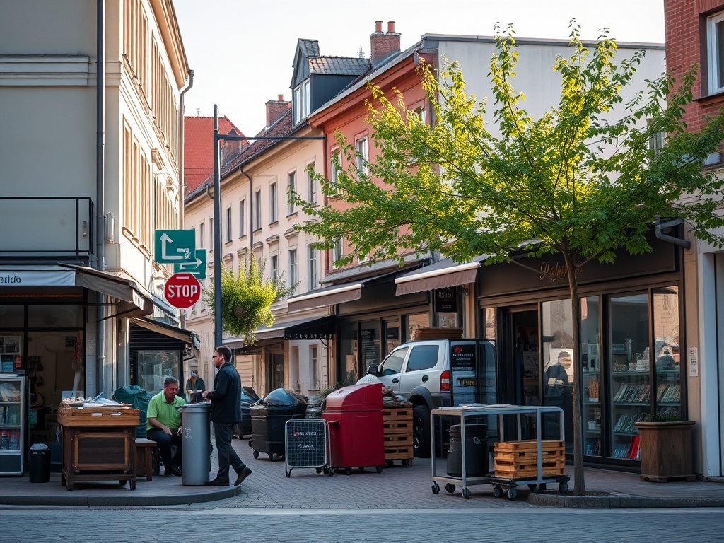 Pracownik fizyczny wykonujący zadania w zakładzie produkcyjnym w Rzeszowie