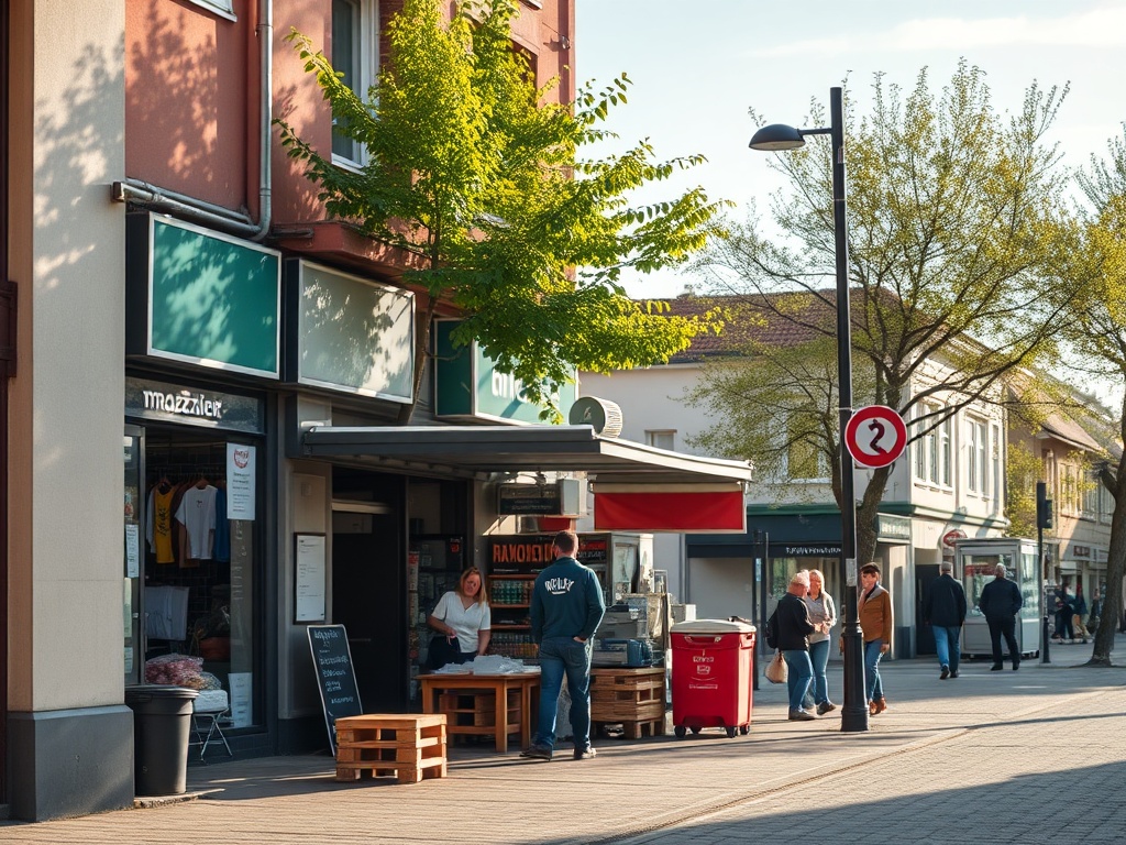 Osoba pracująca jako magazynier w magazynie w Rzeszowie, układająca towar