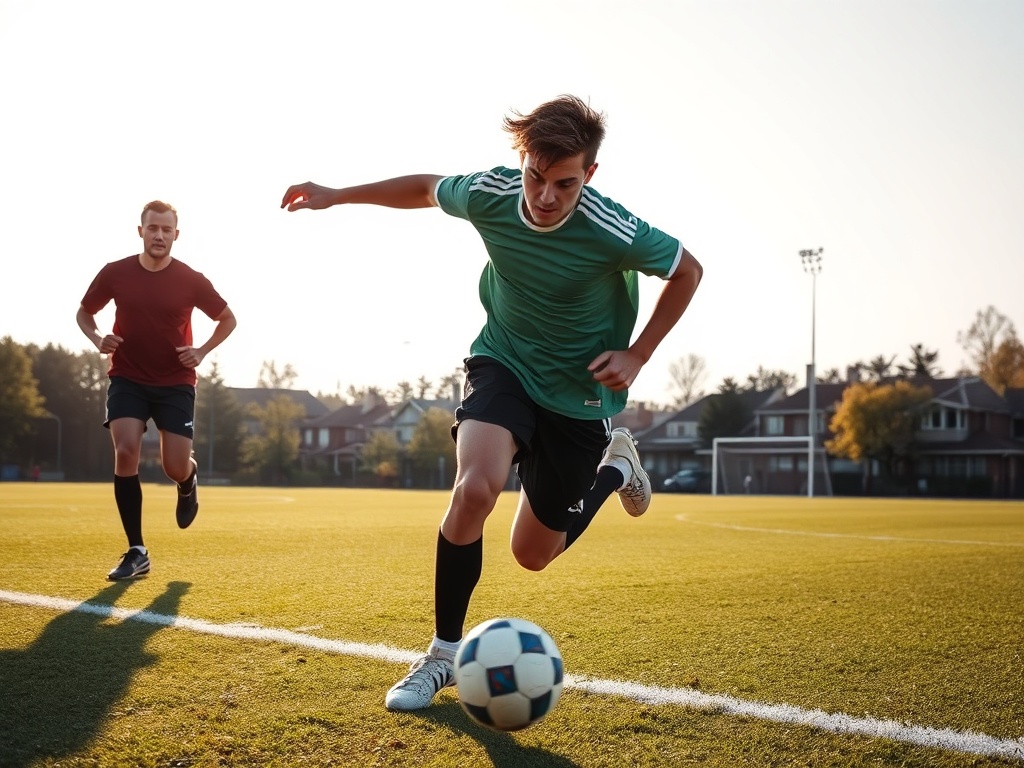 Ilustracja przedstawiająca emocje sportowe w Rzeszowie - połączenie toru żużlowego i boiska siatkarskiego.