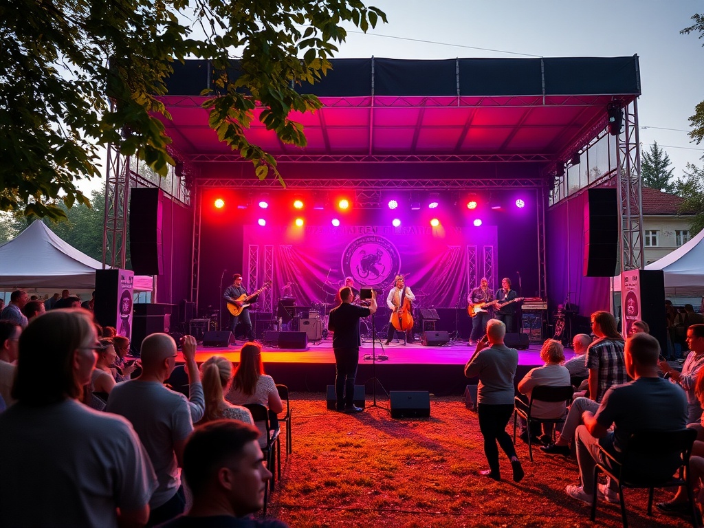 Plakat informujący o Święcie Paniagi i majowych uroczystościach patriotycznych w Rzeszowie