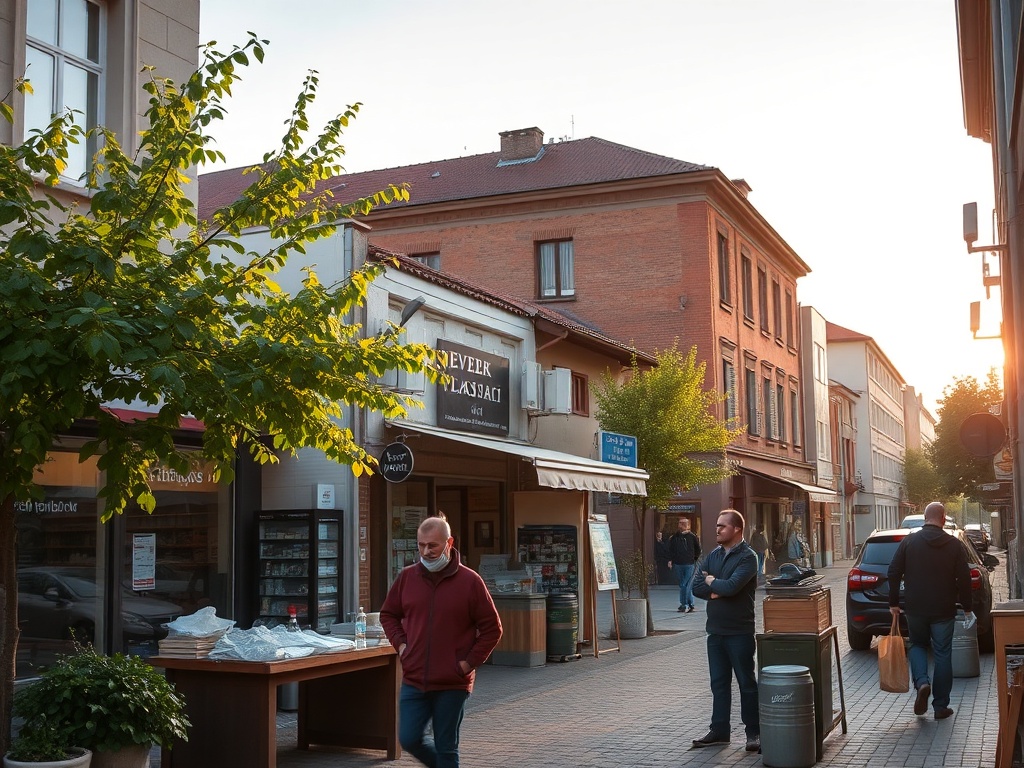 Uczestnicy podczas Targów Działań Społecznych w Rzeszowie, prezentujący swoje projekty.