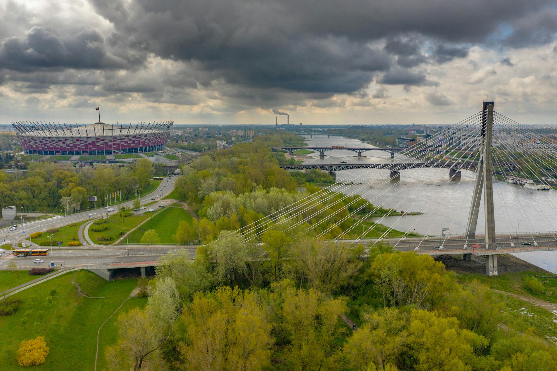 Wizualizacja modernizowanego stadionu lub projekt kładki pieszej w Rzeszowie – kluczowe inwestycje miasta.