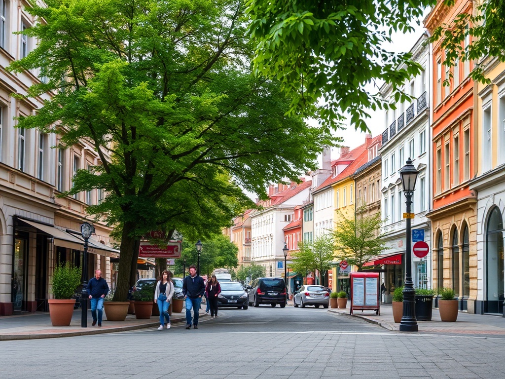 Ulica Pańska w Rzeszowie podczas święta 3 Maja, symbol miasta i jego wydarzeń kulturalnych